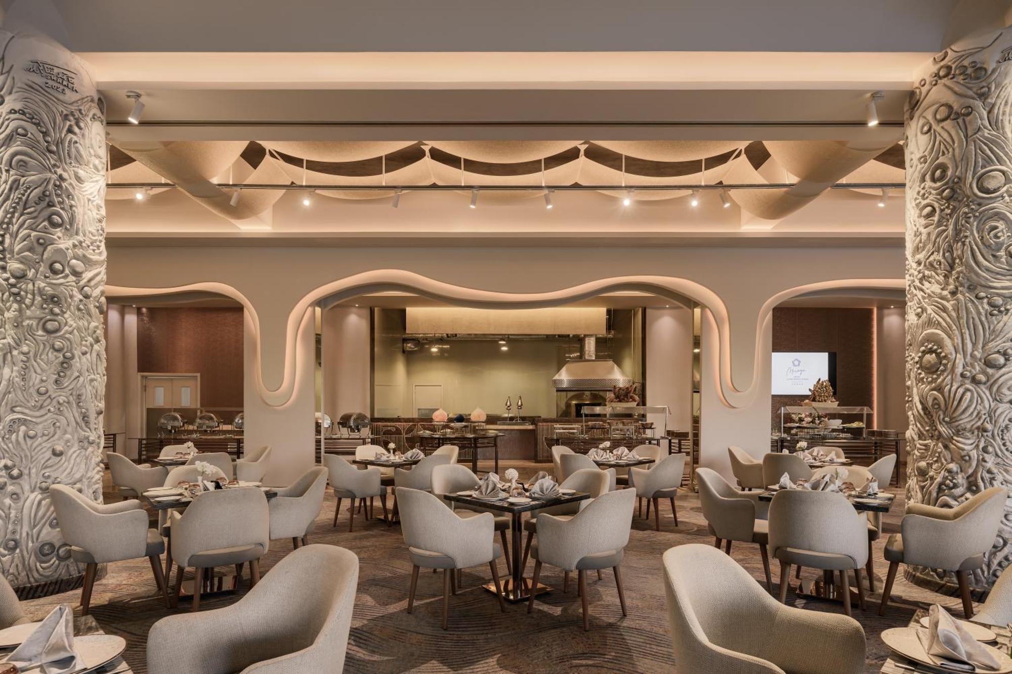 Mirage Hotel & Conference Center Alexandria Exterior photo The restaurant